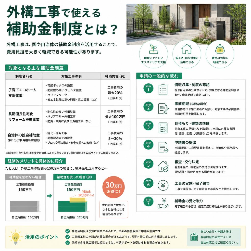 4. 補助金制度を活用しよう