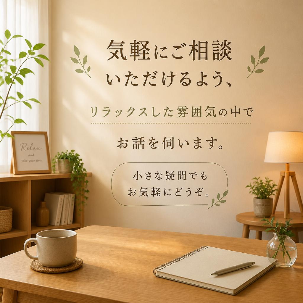 相談しやすい環境