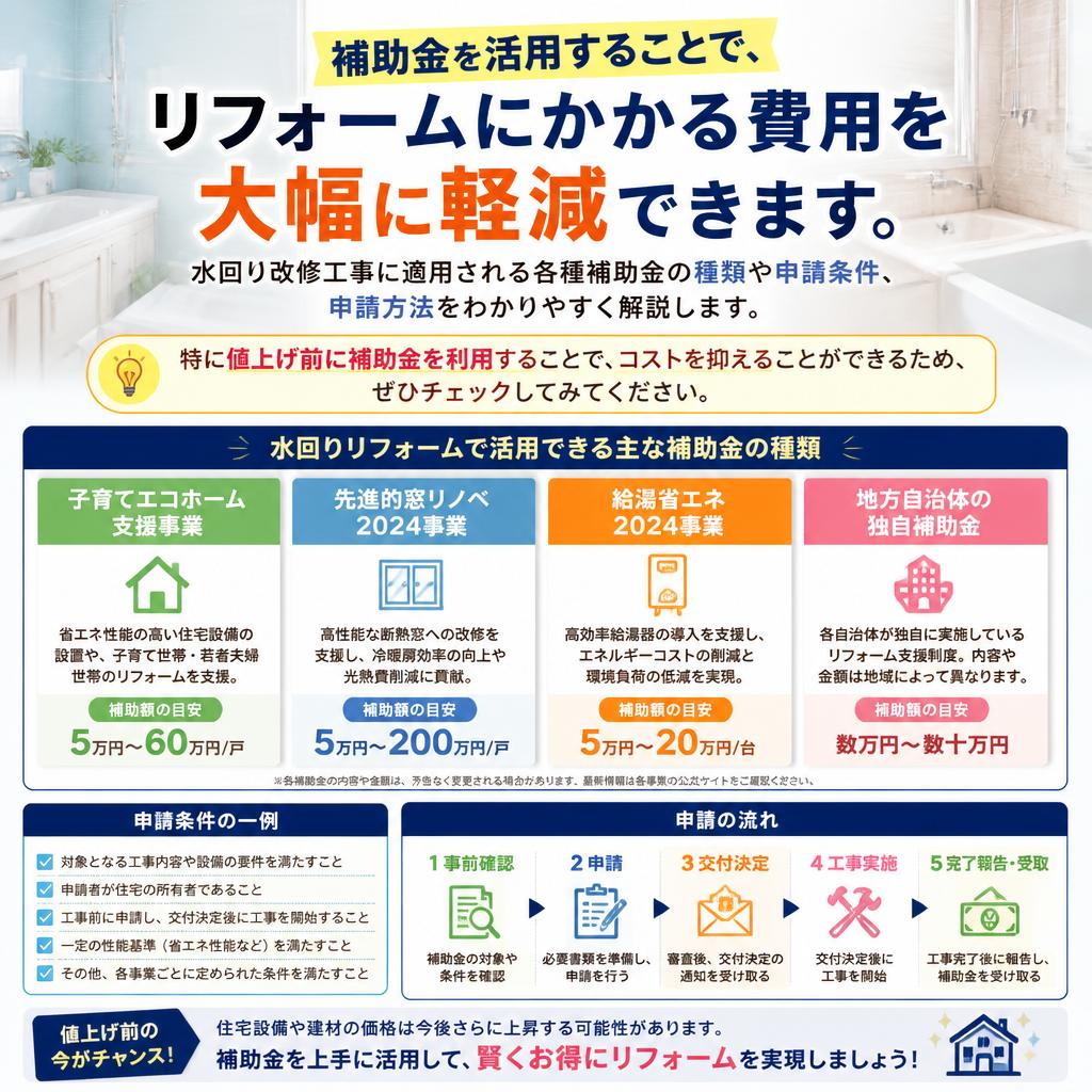 今がチャンス！補助金の活用法