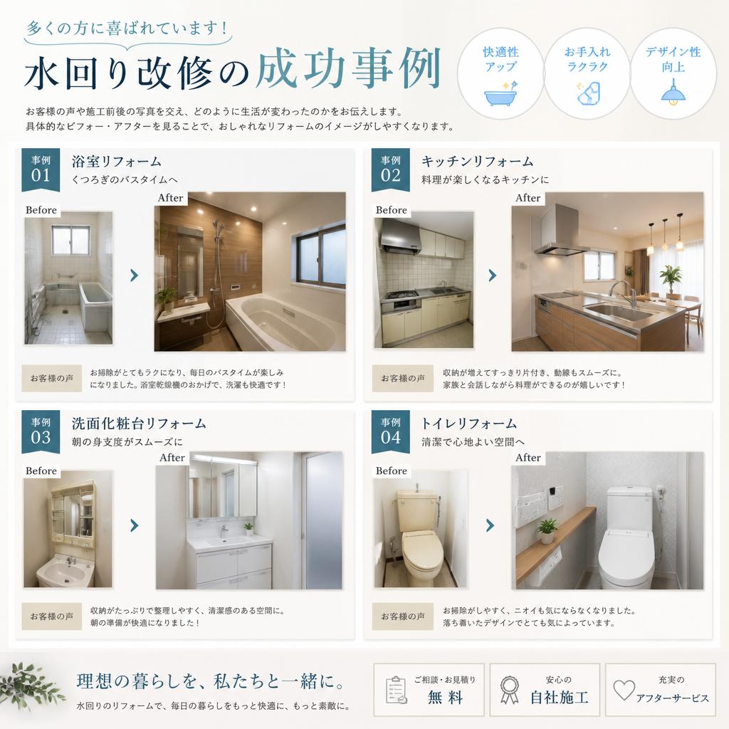 実績に基づく成功事例の紹介