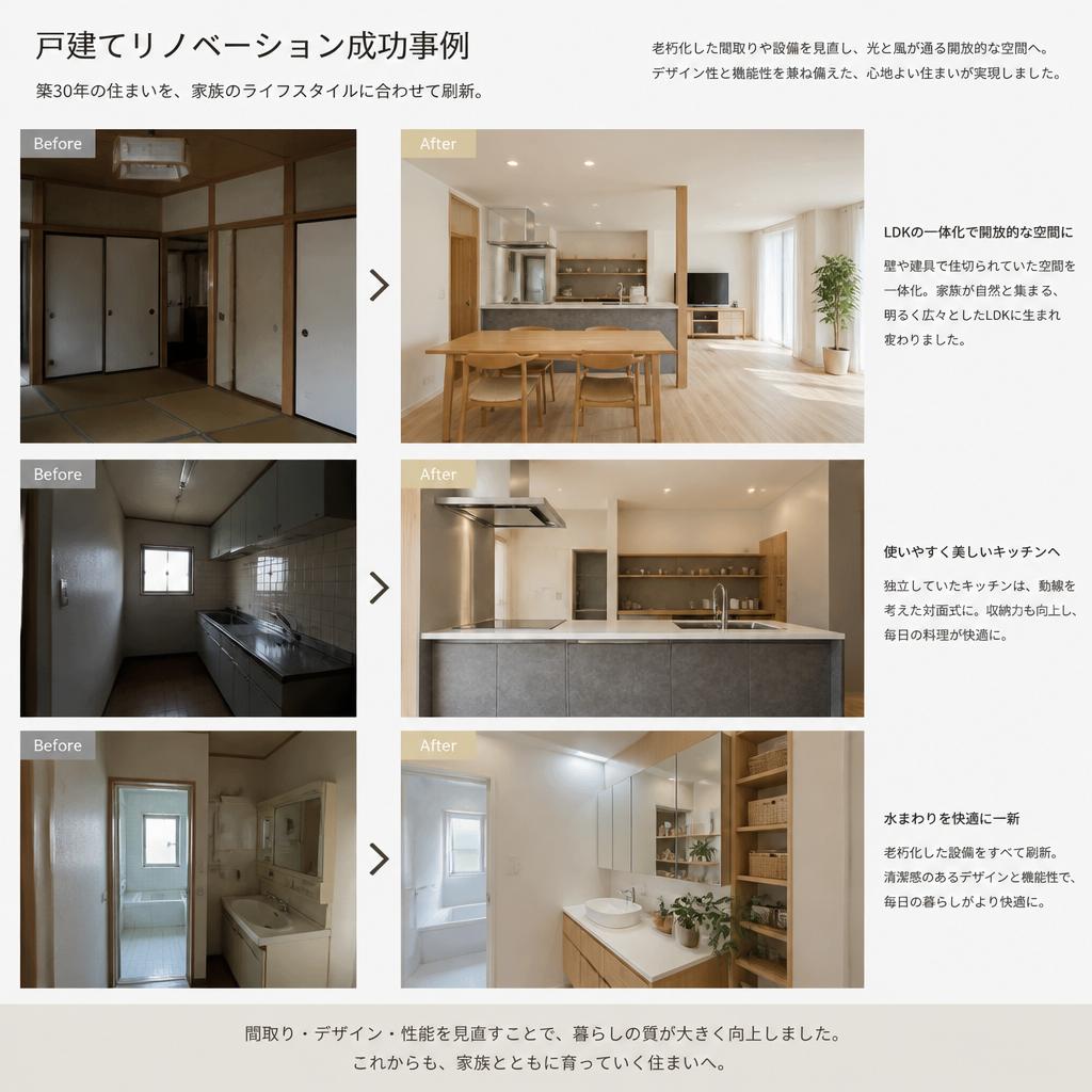 3. 戸建てリノベーションの成功事例