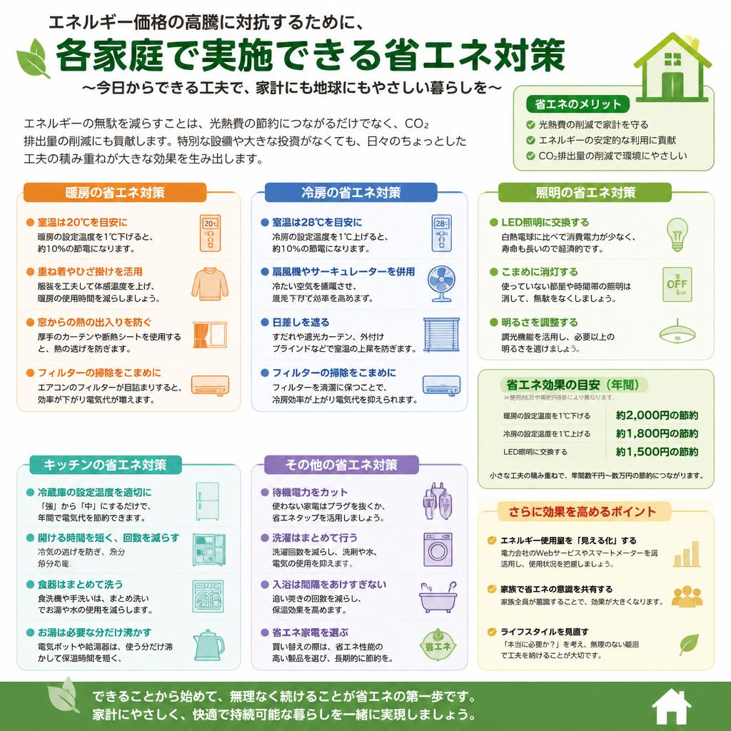 省エネ対策の重要性