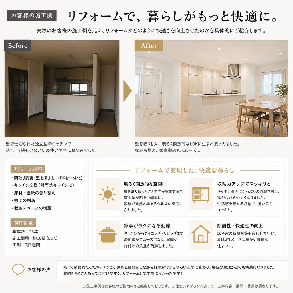 5. 施工例集：成功事例を紹介