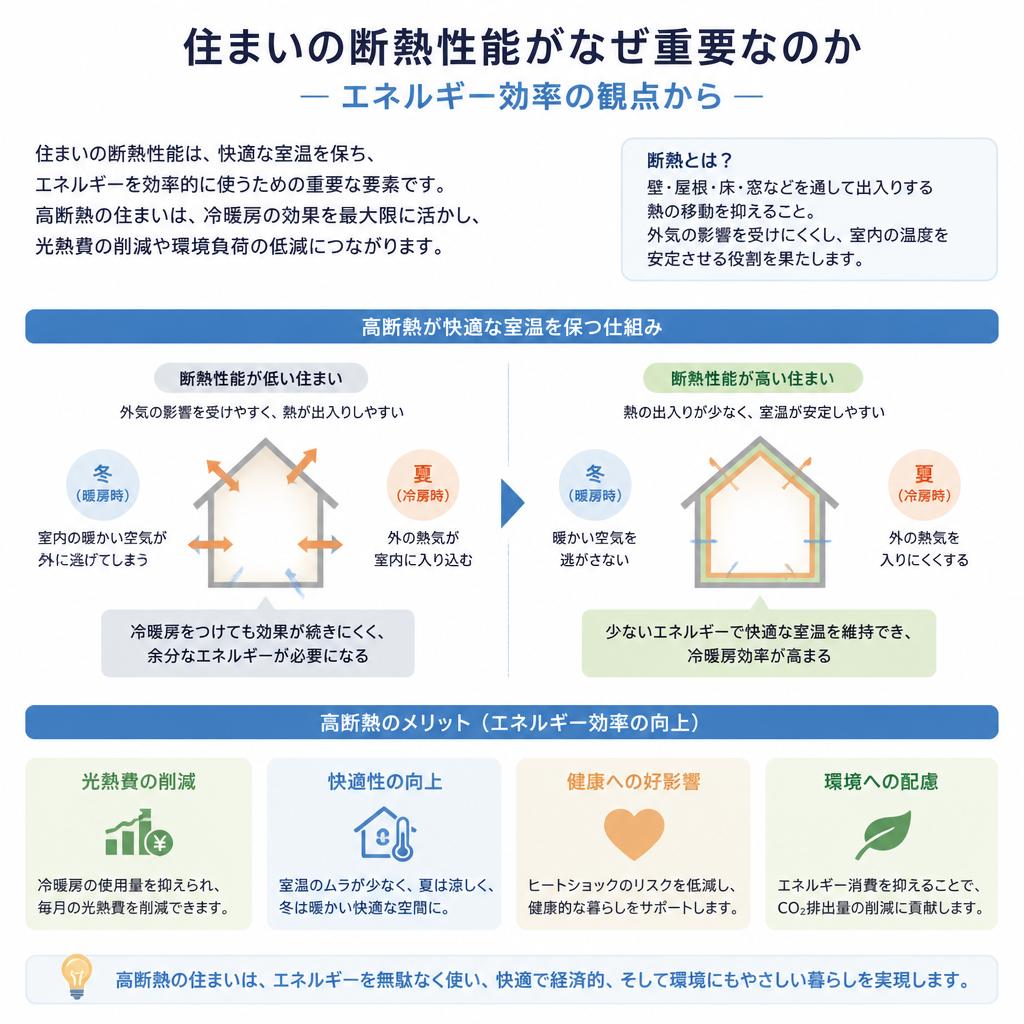 高断熱性能の重要性