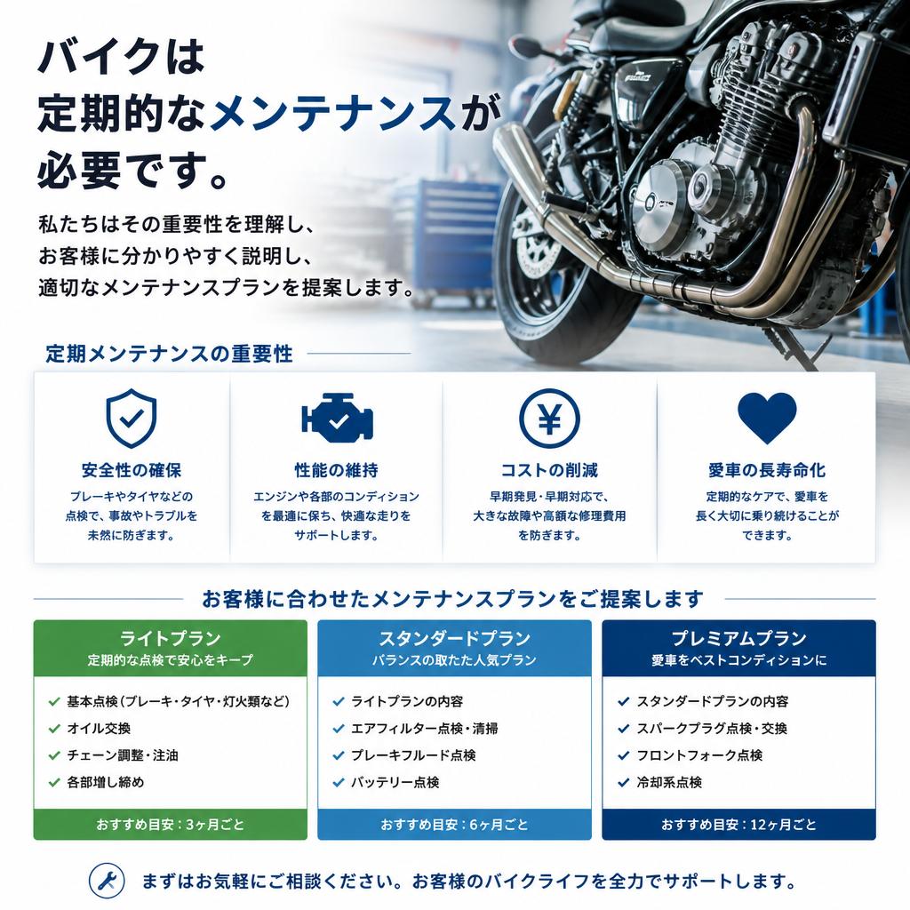 継続的なメンテナンスの重要性