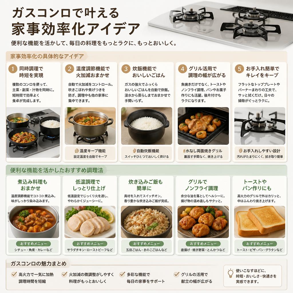 4. 家事を楽にする機能とアイデア