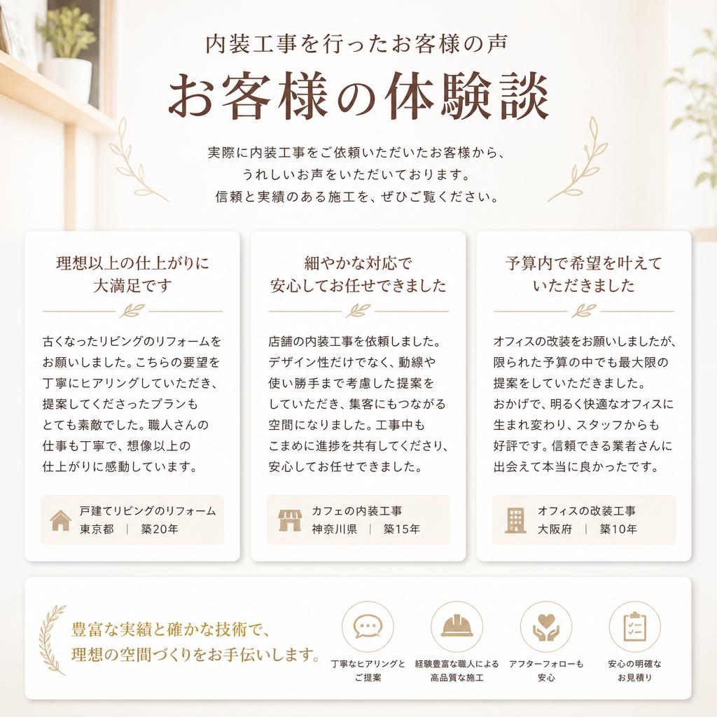 5. お客様の声