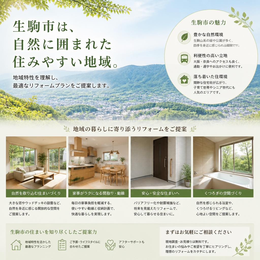 生駒市の特長とは？