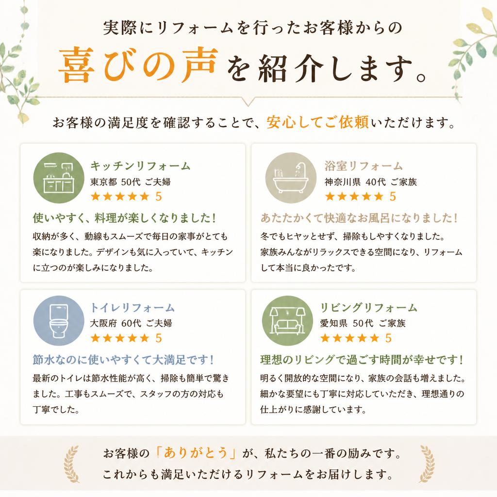 お客様の声