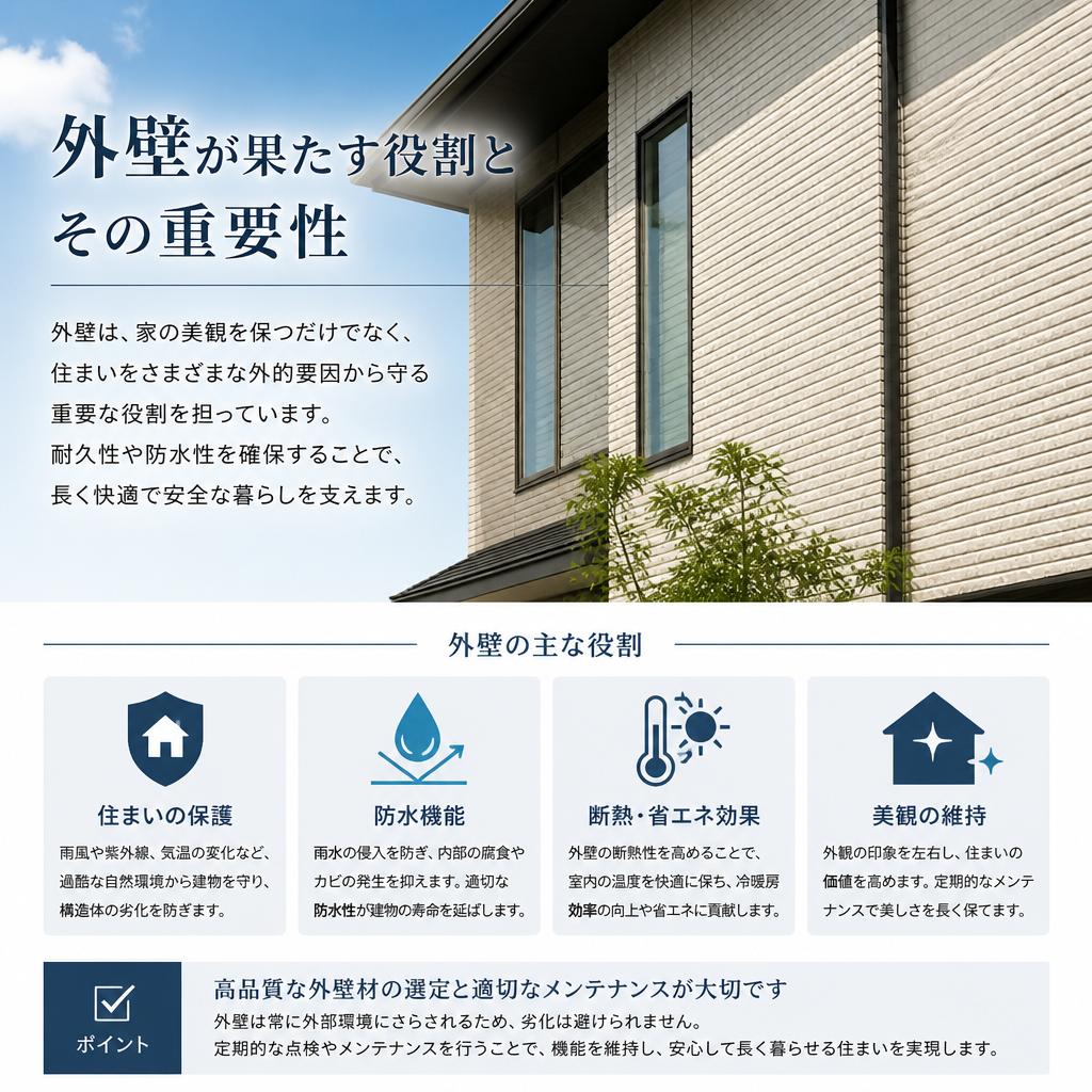 外壁の重要性を理解する