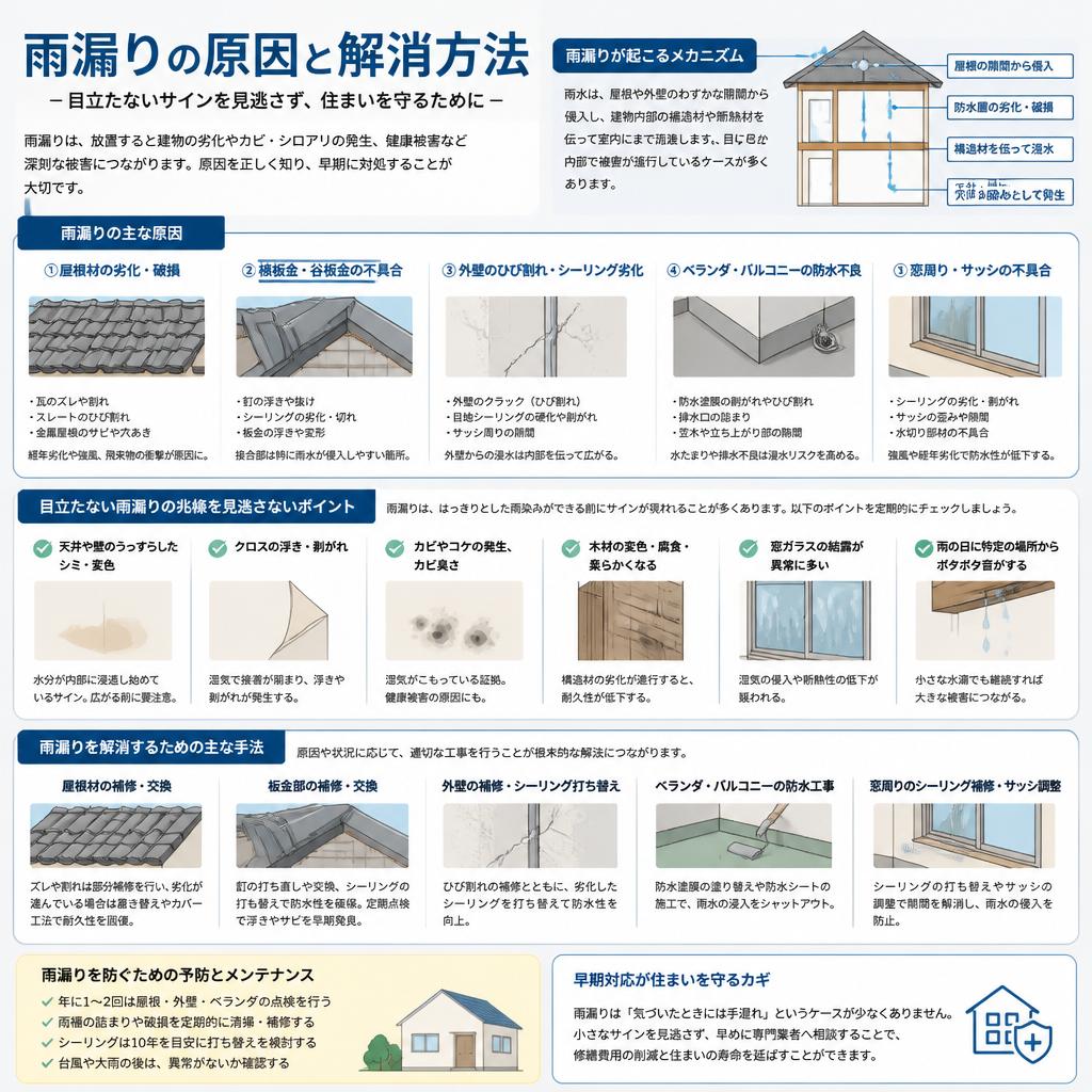 2. 雨漏りの根本改善への道