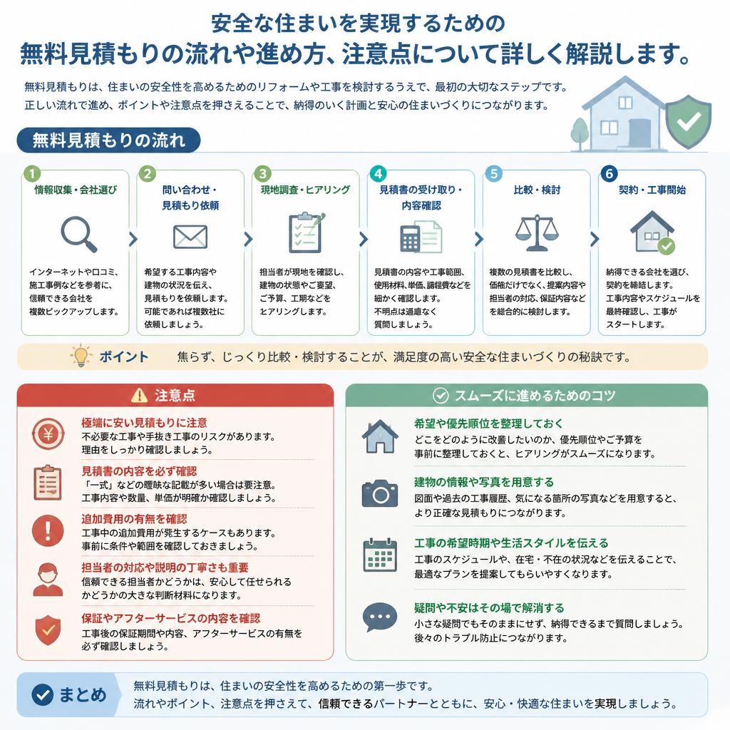 5. 無料見積もりの流れ