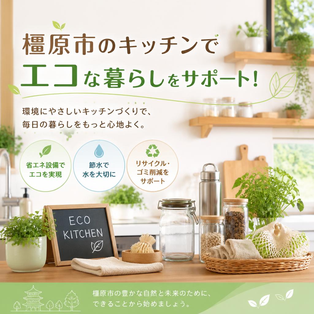 橿原市のキッチンでエコな暮らしをサポート！