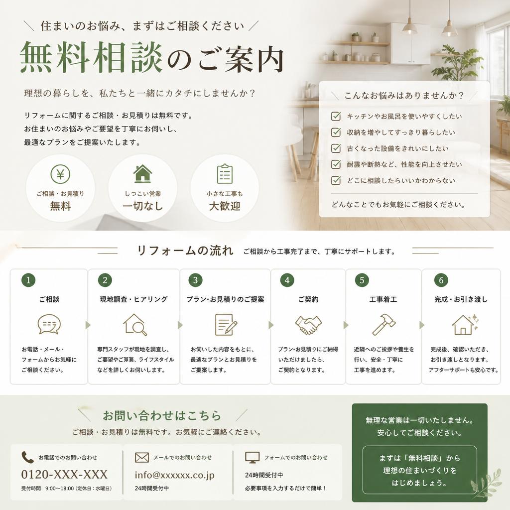 今すぐお問い合わせを！