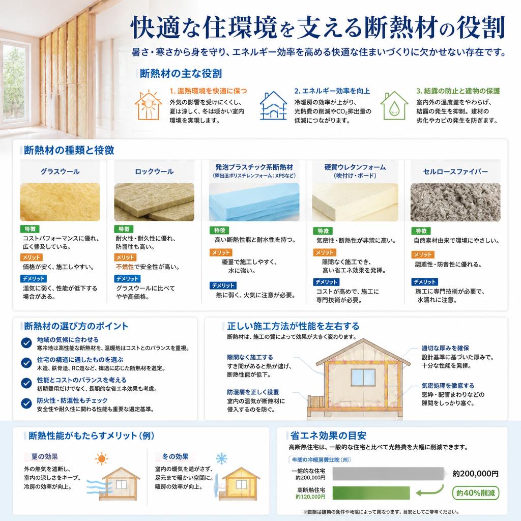 断熱材の重要性
