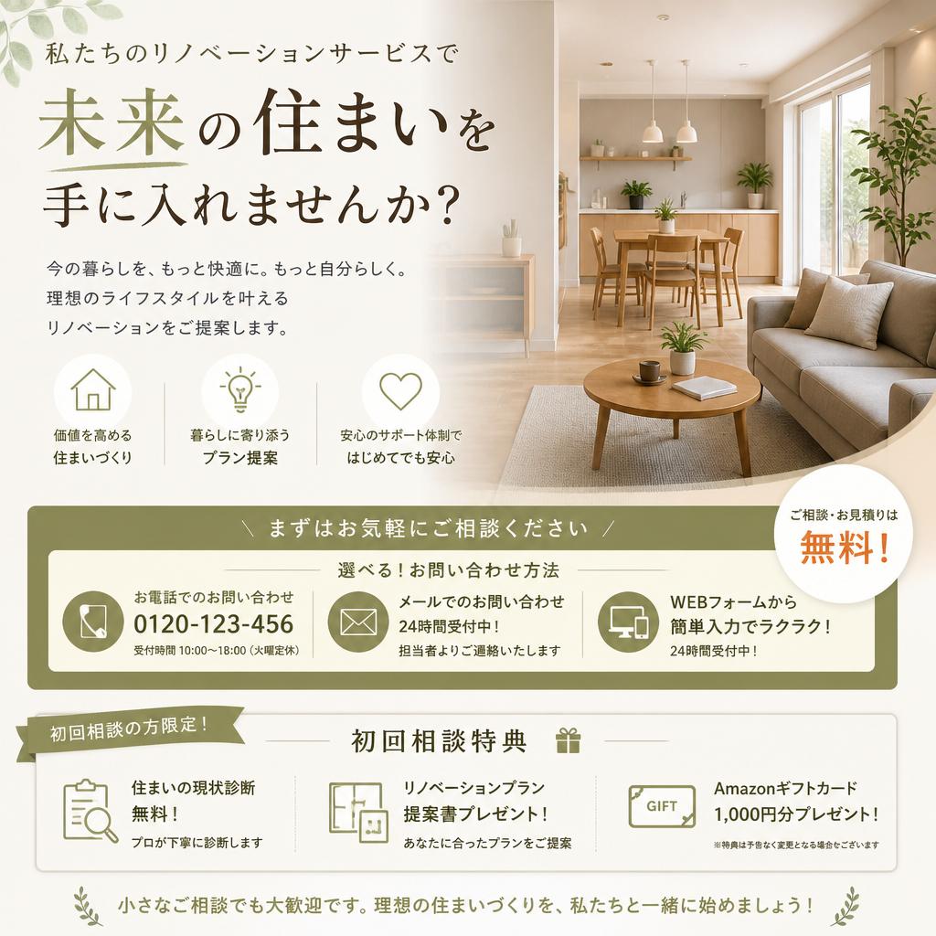今すぐお問い合わせを！
