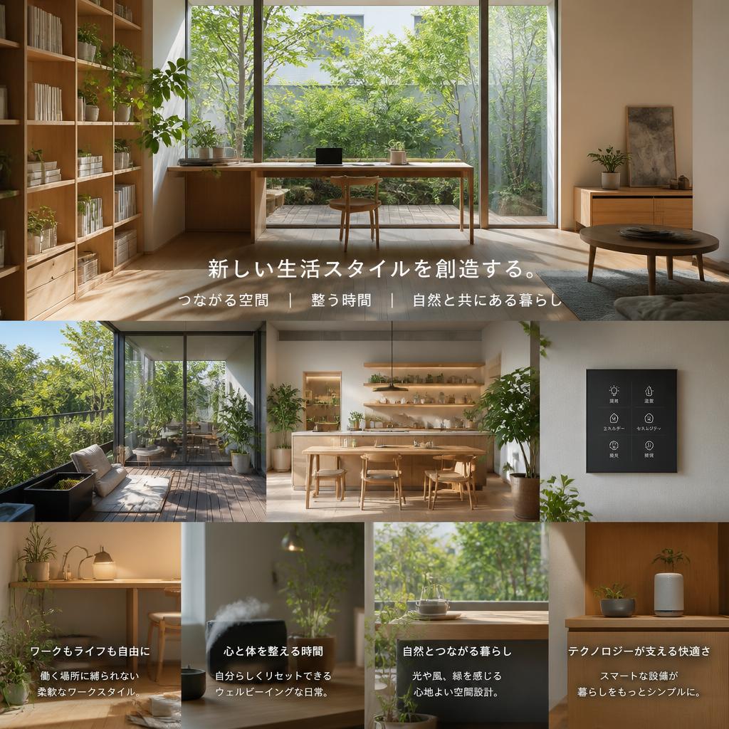 新しい生活スタイルを創造する。