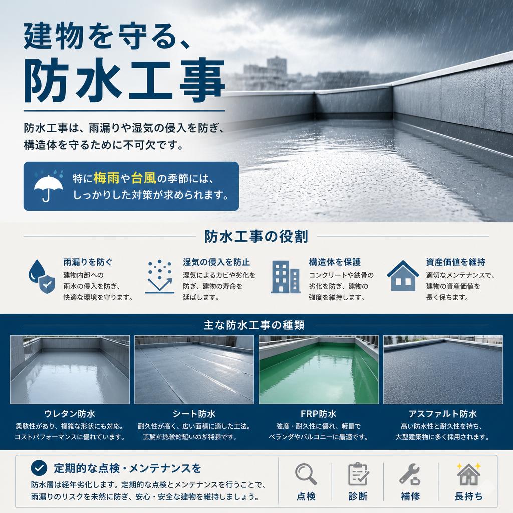 防水工事の必要性