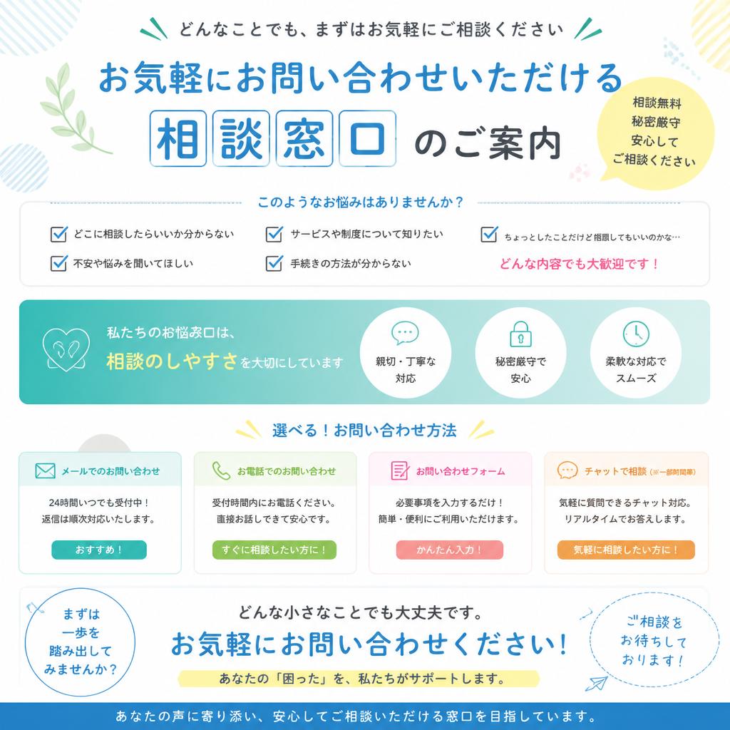 7. 無料相談窓口のご案内