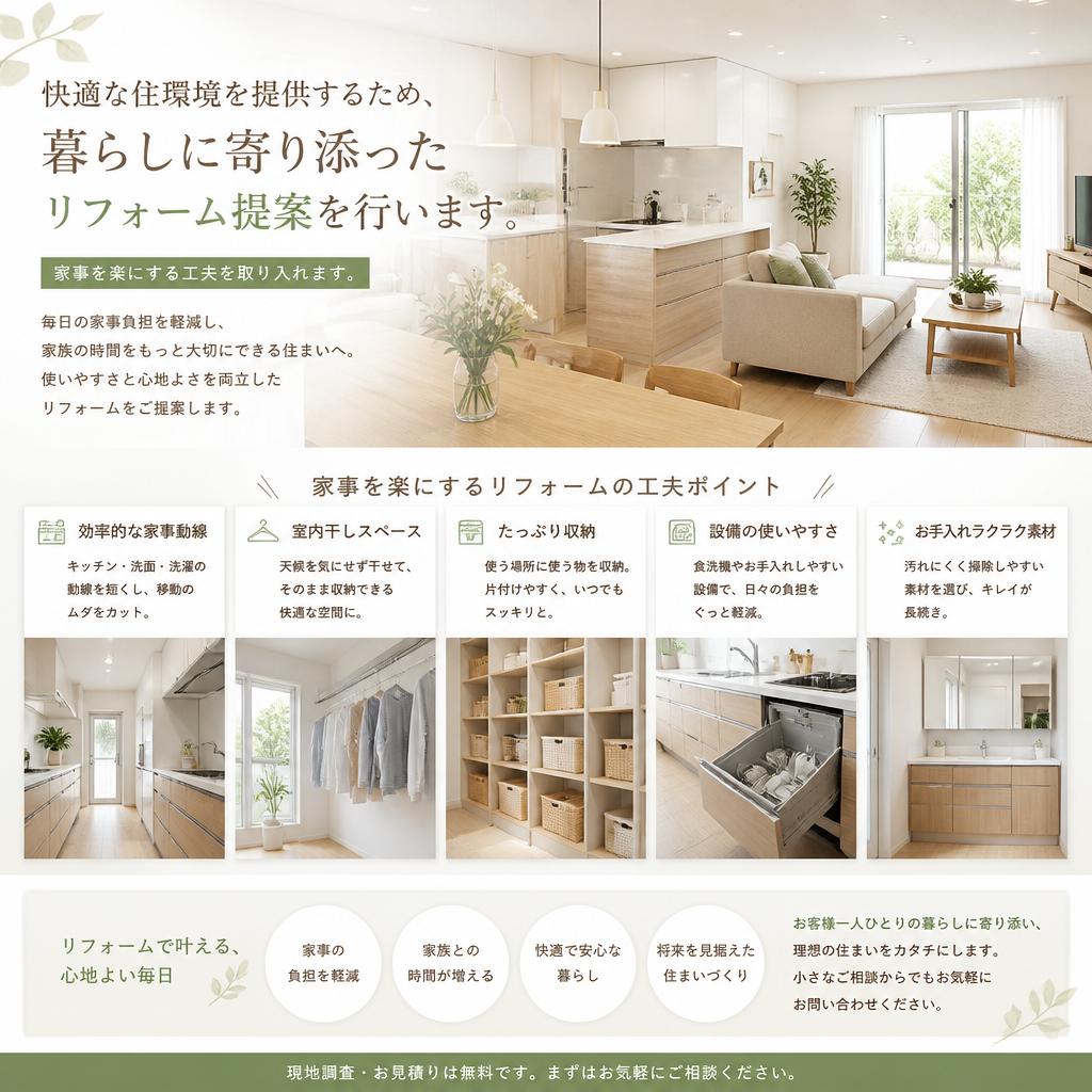 生活の質を向上させる提案