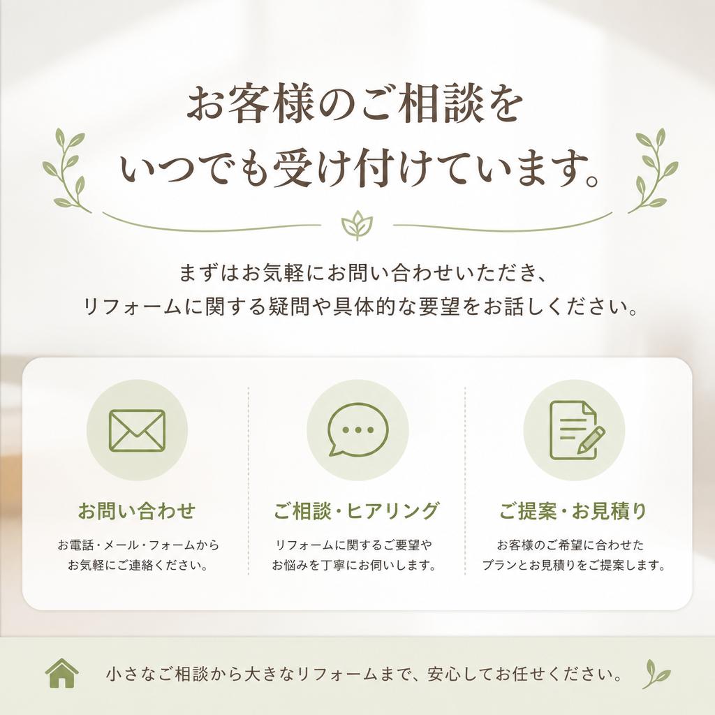 無料相談窓口の設置