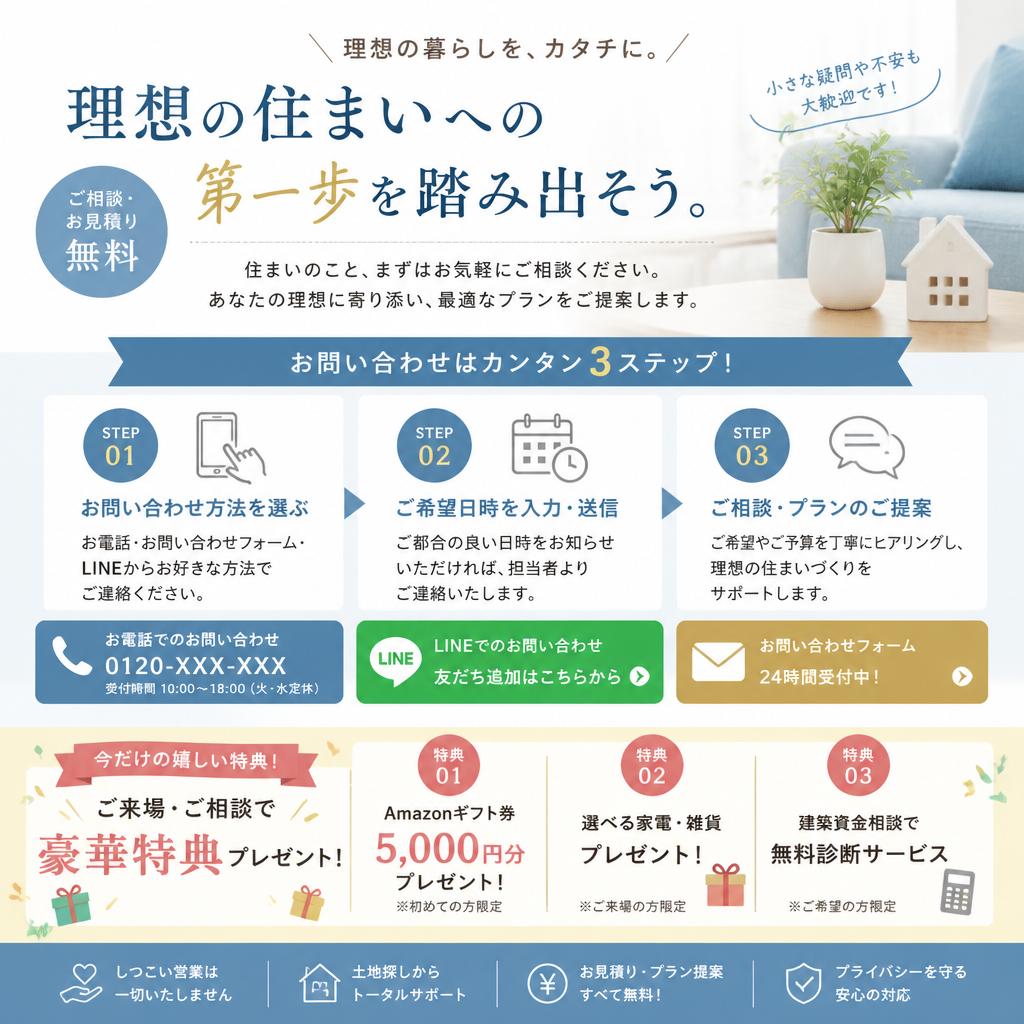 今すぐお問い合わせを！