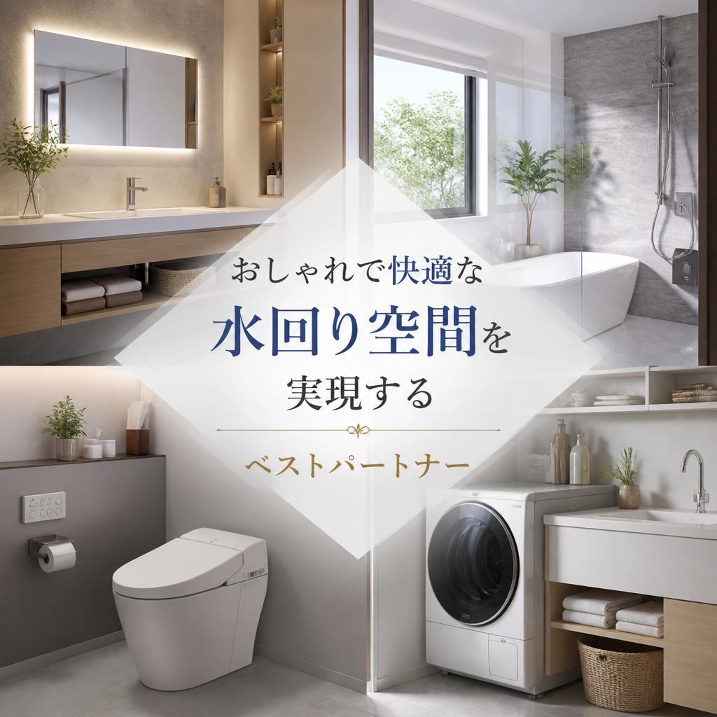 おしゃれで快適な水回り空間を実現するベストパートナー