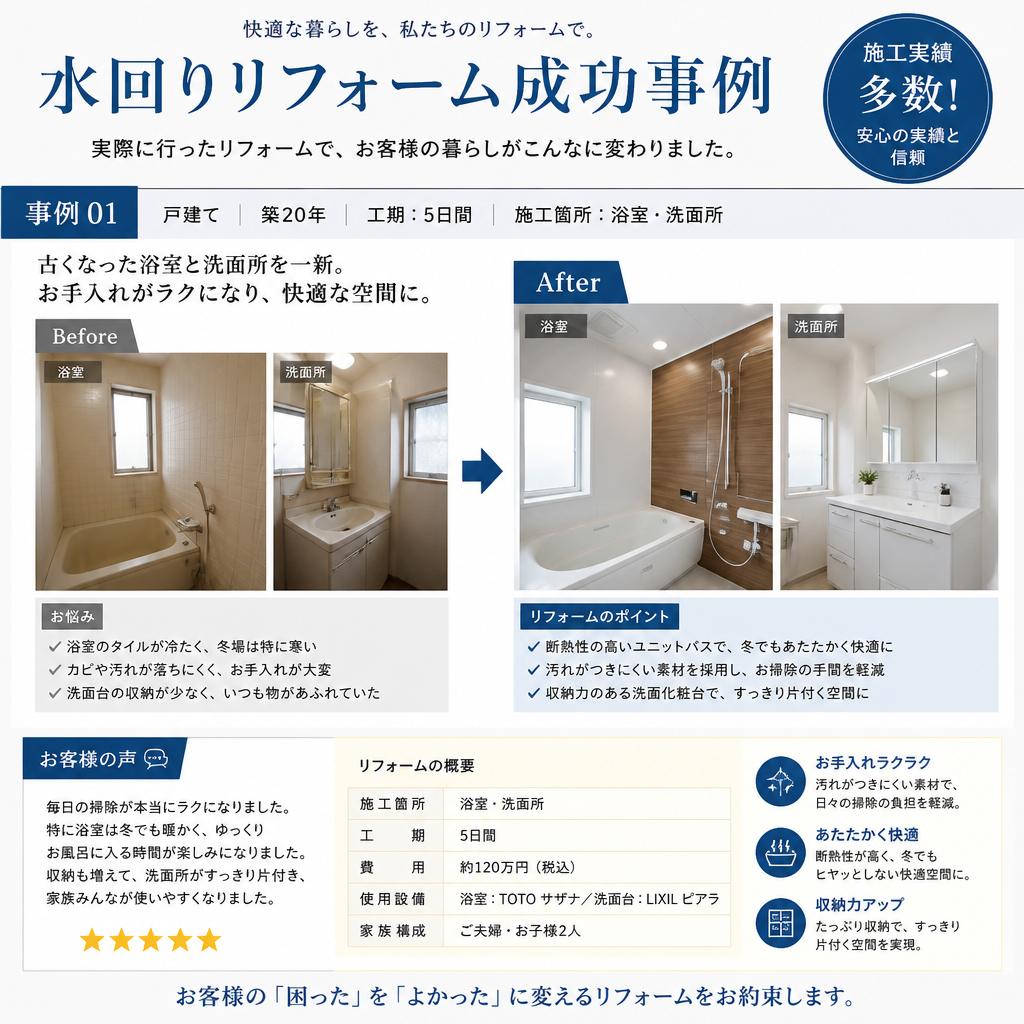 実績紹介：成功事例