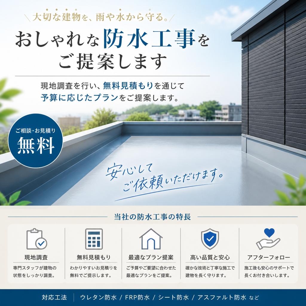 現地調査と無料見積もり