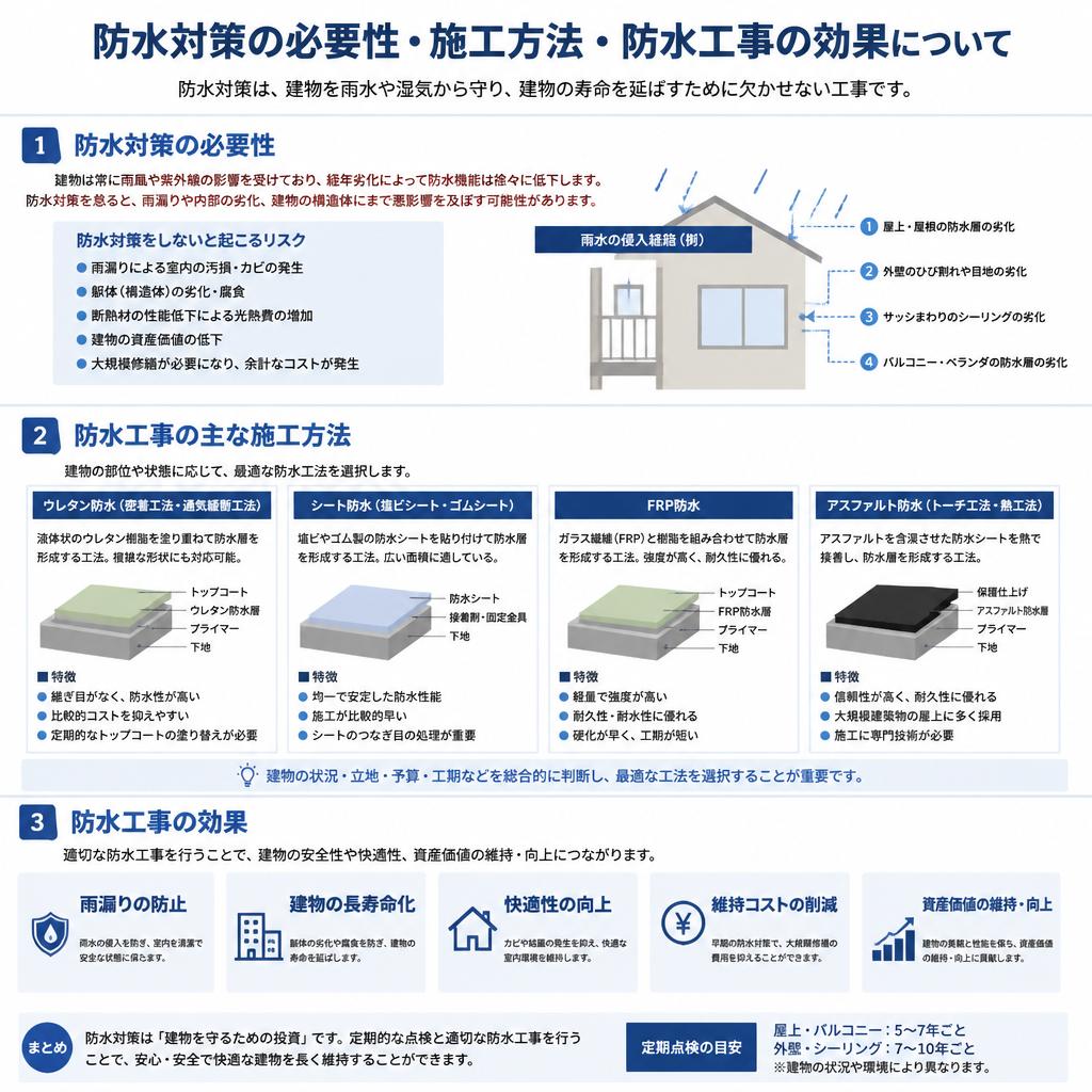 5. 防水工事の重要性